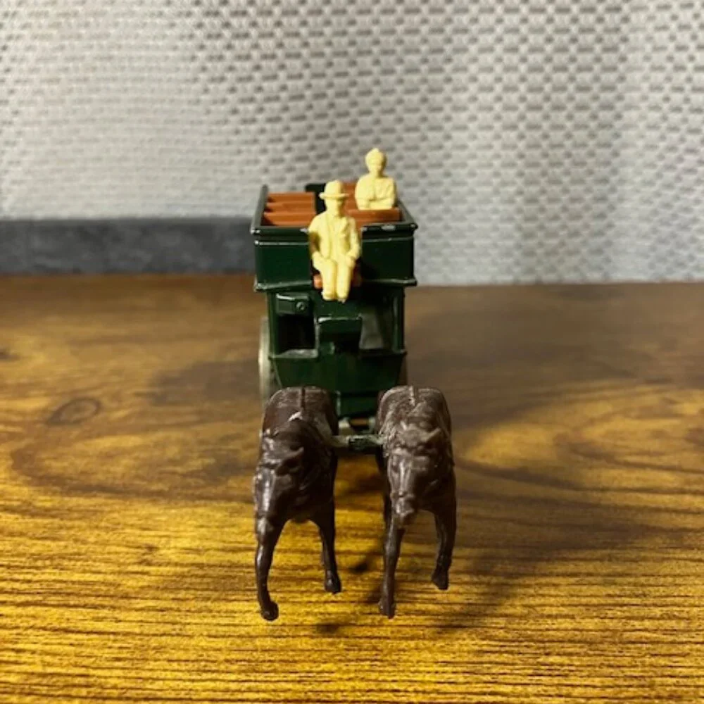 LLedo Horse Drawn Tram and Omnibus Made in England Vintage Die Cast‎ 2
